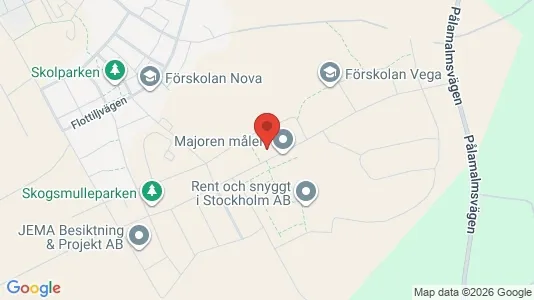 Bostadsrätter till salu i Botkyrka - kort over placeringen