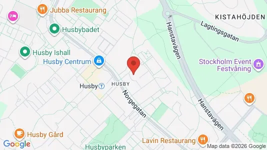 Lägenheter att hyra i Västerort - kort over placeringen