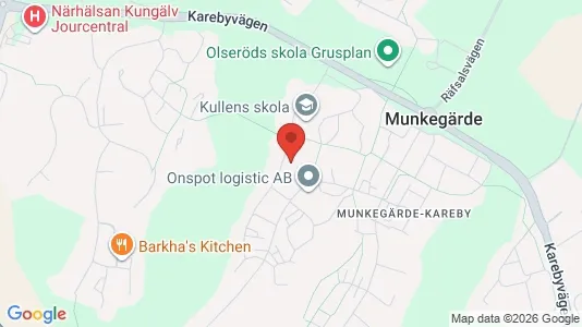 Lägenheter till salu i Kungälv - kort over placeringen