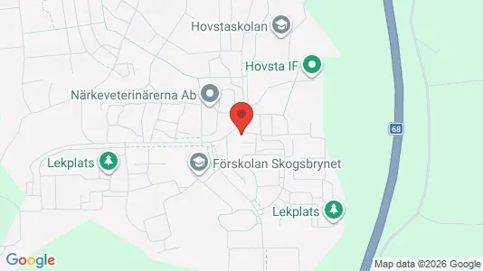 Lägenheter till salu i Örebro - kort over placeringen