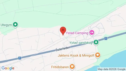 Lägenheter till salu i Ystad - kort over placeringen