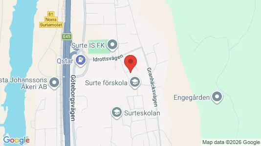 Bostadsrätter till salu i Ale - kort over placeringen