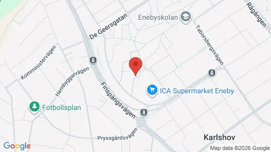 Bostadsrätter till salu i Norrköping - kort over placeringen