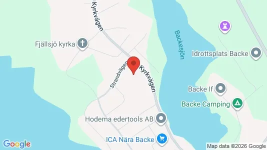 Lägenheter att hyra i Strömsund - kort over placeringen