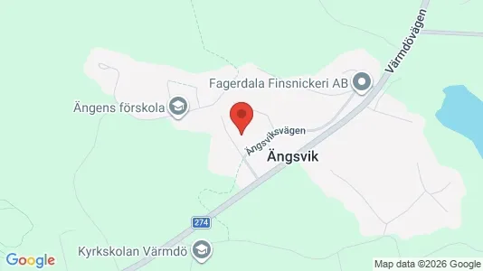 Lägenheter till salu i Värmdö - kort over placeringen