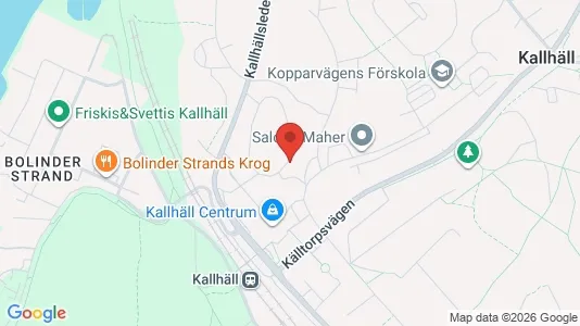 Bostadsrätter till salu i Järfälla - kort over placeringen