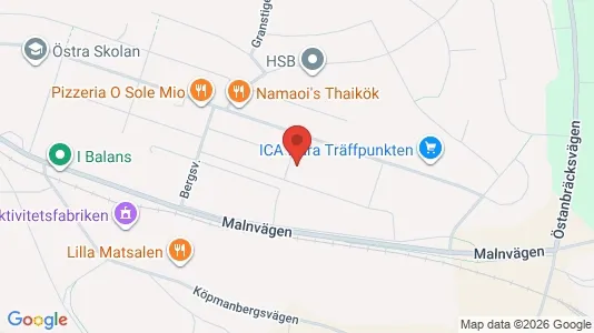 Bostadsrätter till salu i Hudiksvall - Bild från Google Street View