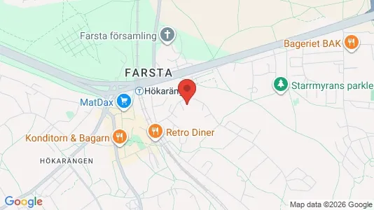 Lägenheter att hyra i Söderort - kort over placeringen