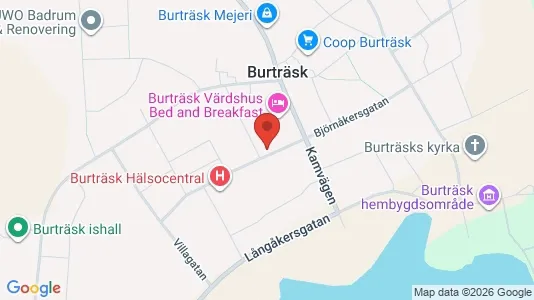 Lägenheter att hyra i Skellefteå - kort over placeringen