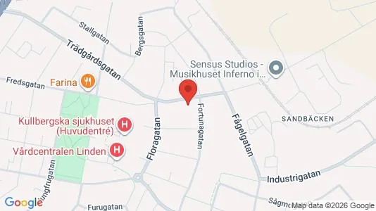 Lägenheter att hyra i Katrineholm - kort over placeringen
