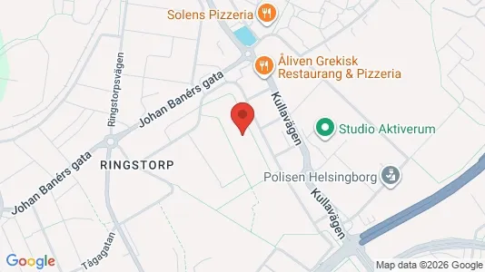 Lägenheter att hyra i Helsingborg - kort over placeringen