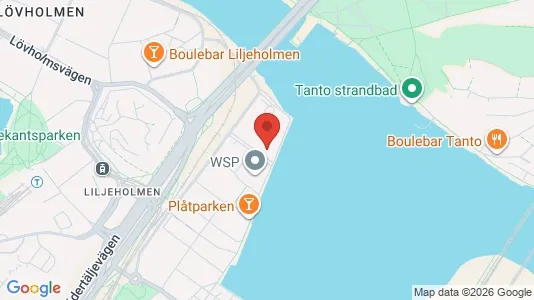 Lägenheter till salu i Södermalm - kort over placeringen