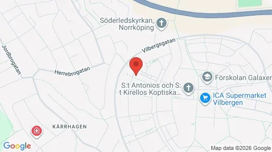 Lägenheter till salu i Norrköping - kort over placeringen