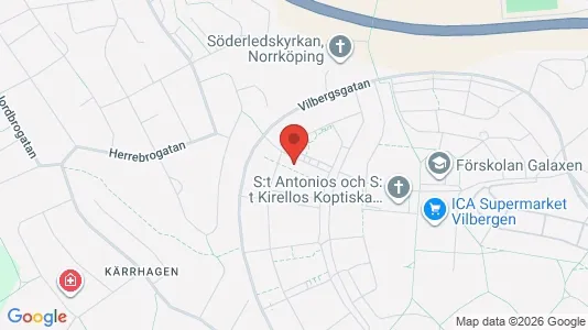 Lägenheter till salu i Norrköping - kort over placeringen