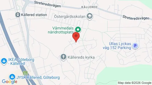 Lägenheter till salu i Mölndal - kort over placeringen