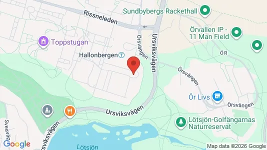 Lägenheter till salu i Sundbyberg - kort over placeringen