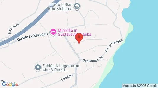 Lägenheter till salu i Nacka - kort over placeringen