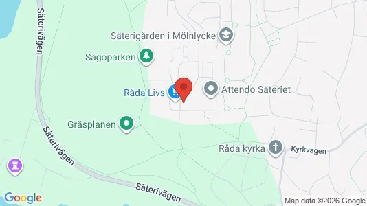 Lägenheter till salu i Härryda - kort over placeringen