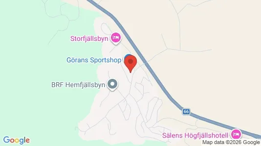 Bostadsrätter till salu i Malung-Sälen - kort over placeringen