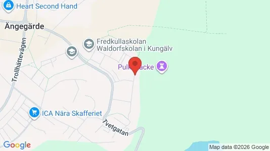 Bostadsrätter till salu i Kungälv - kort over placeringen