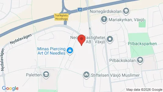 Lägenheter att hyra i Växjö - Bild från Google Street View