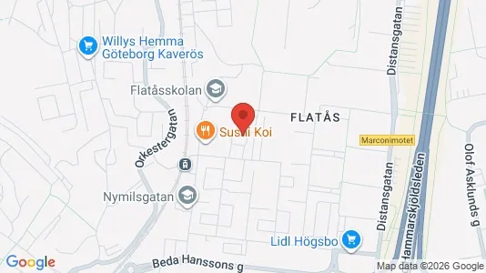 Lägenheter att hyra i Område ej specificerat - kort over placeringen