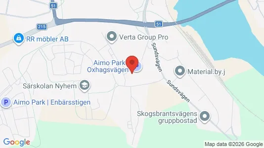 Lägenheter att hyra i Finspång - kort over placeringen
