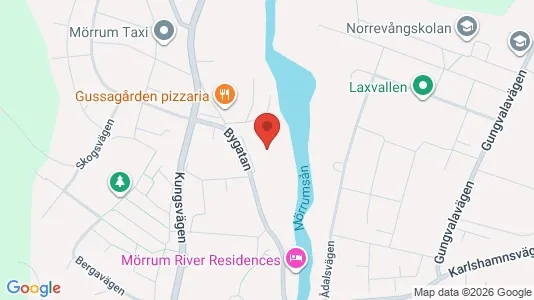 Lägenheter att hyra i Karlshamn - kort over placeringen