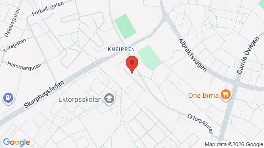 Lägenheter att hyra i Norrköping - kort over placeringen