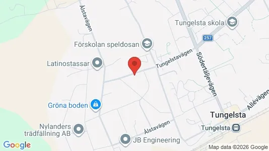 Lägenheter till salu i Haninge - kort over placeringen