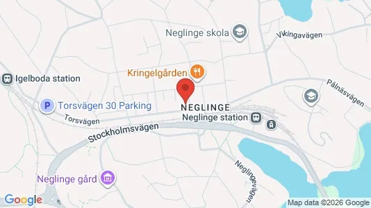 Bostadsrätter till salu i Nacka - kort over placeringen