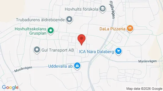 Bostadsrätter till salu i Uddevalla - kort over placeringen