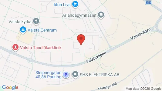Lägenheter till salu i Sigtuna - kort over placeringen