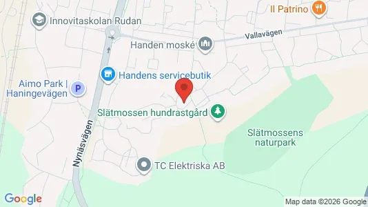 Lägenheter till salu i Haninge - kort over placeringen