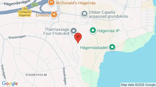 Lägenheter till salu i Österåker - kort over placeringen