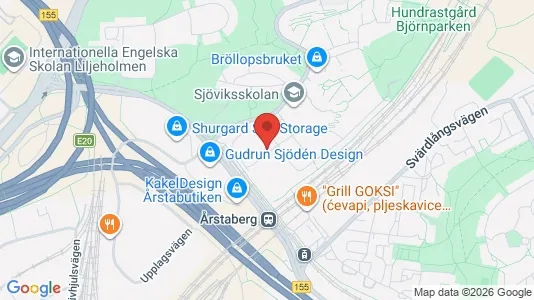 Lägenheter till salu i Södermalm - kort over placeringen