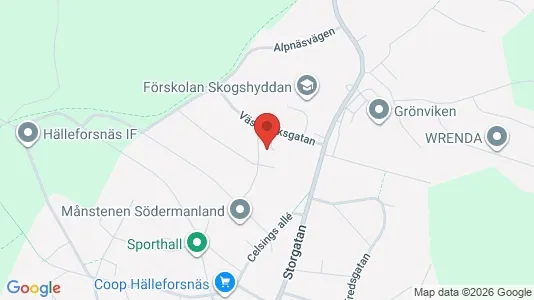 Lägenheter att hyra i Flen - kort over placeringen