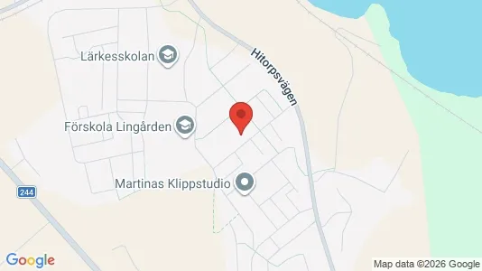 Bostadsrätter till salu i Nora - kort over placeringen
