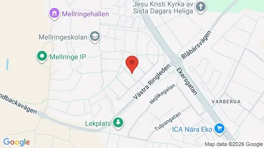 Bostadsrätter till salu i Örebro - kort over placeringen