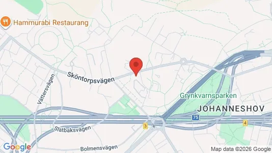 Lägenheter att hyra i Hammarbyhamnen - kort over placeringen