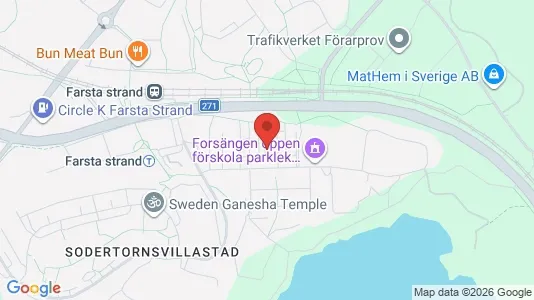 Lägenheter att hyra i Söderort - kort over placeringen