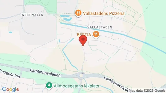 Lägenheter att hyra i Linköping - kort over placeringen