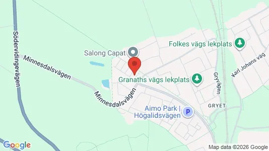 Lägenheter att hyra i Kävlinge - kort over placeringen