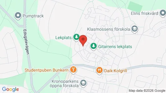 Lägenheter att hyra i Karlstad - kort over placeringen