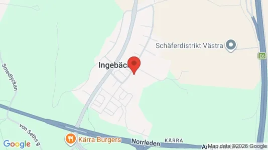 Lägenheter till salu i Göteborg Centrum - kort over placeringen