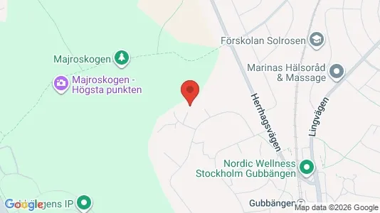 Lägenheter till salu i Söderort - kort over placeringen