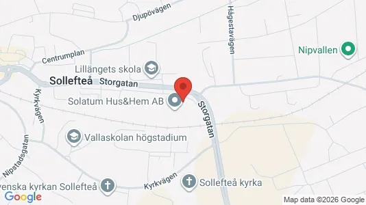 Lägenheter till salu i Sollefteå - Bild från Google Street View