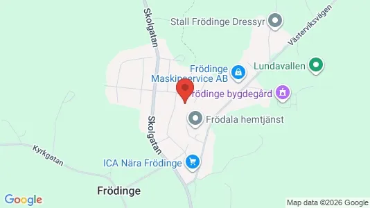 Lägenheter att hyra i Vimmerby - kort over placeringen