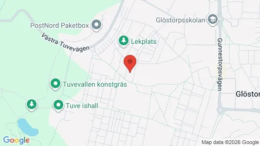 Bostadsrätter till salu i Lundby - kort over placeringen
