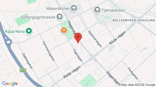Bostadsrätter till salu i Borlänge - kort over placeringen